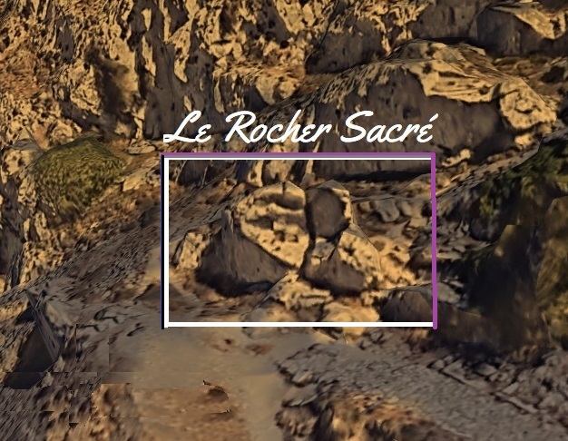 Le Rocher Sacré, Santorin. (ο ιερός βράχος, Σαντορίνη)